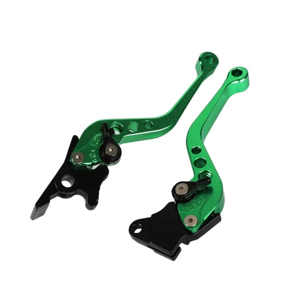 1Pair Aluminum Motorcycle Brake Handle 6-position Adjustable Brake Clutch Levers Bike Parts