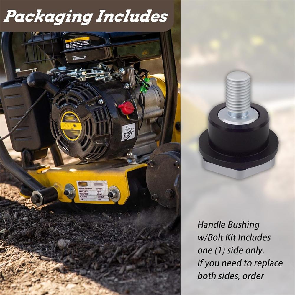 Handle Bushing w/ Bolt Kit Fits for Wacker WP1540 WP1550 (New Style) plate compactor