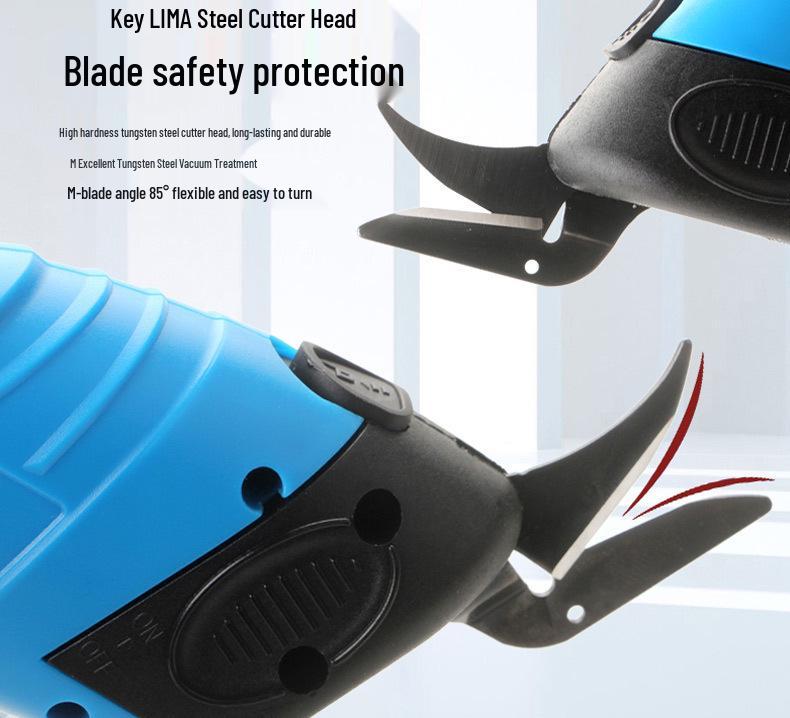 Lithium Rechargeable Electric Fabric Cutting Scissors - Handheld Sewing Shears