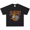 2026 Doja Cat Hip Hop Rap Singer T-Shirt - Heavyweight Portrait American Retro Vintage Short Sleeve Vintage Style Comfortable