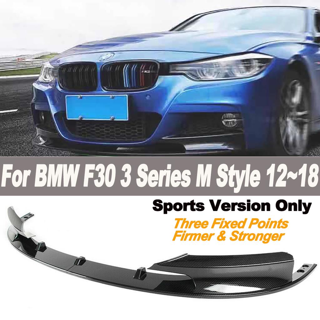 Abs Front Bumper Cover Lip Carbon Fiber Surface For Bmw F30 3 Series M Style 12 18 Buy From 94 On Joom E Commerce Platform