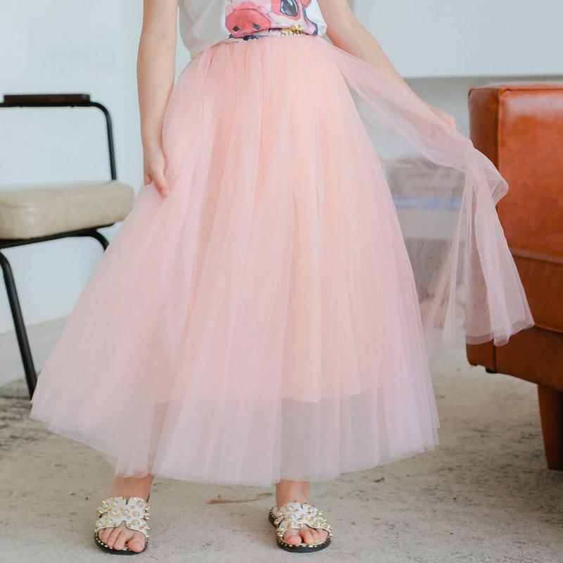 

Школьная детская юбка, сетчатая юбка для маленьких девочек, однотонная однотонная детская юбка на все сезоны, 8 цветов, 10, 12, 13 лет 140cm