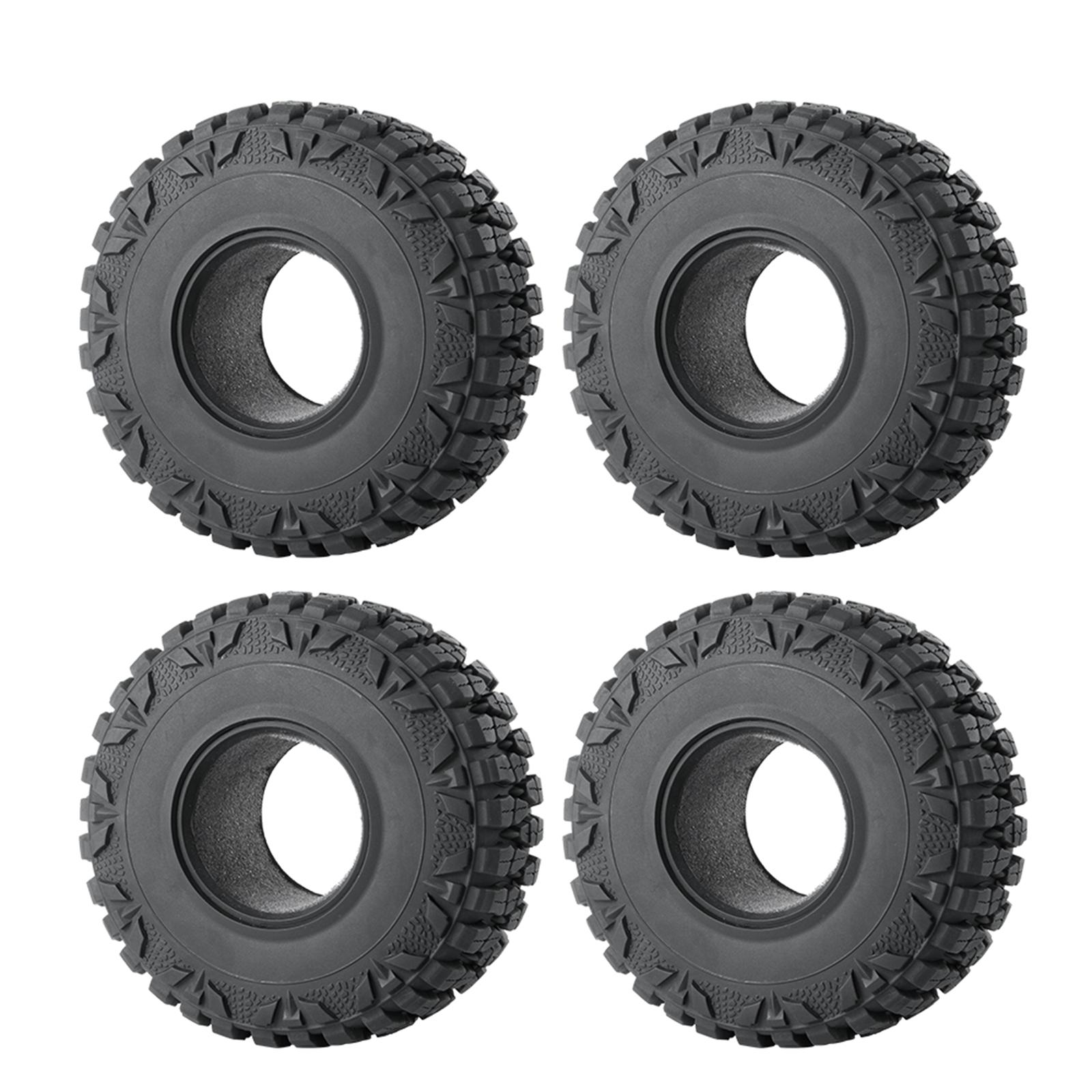 

112mmX46mm 1.9 Inch Wheel Tires For 1/10 SCX10 Crawler Wear-resistant RC Hop-ups
