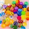 15PCS Children Bouncing Balls 25mm Rubber Elastic Jump Ball Float Ball Mixed Style Indoor and Outdoor Toy Birthday Gift TMZ