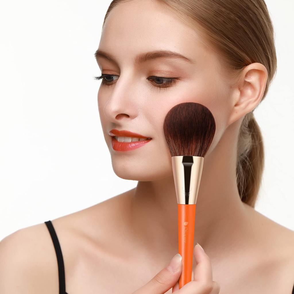 DUcare Makeup Brush Set of 9 Makeup Brush Eye Shadow Brush Face Brush Makeup Brush Super Soft Storage Pouch Included Easy To Carry Makeup Tools