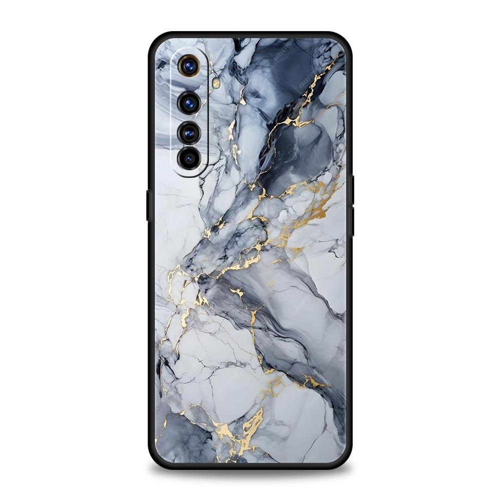 Watercolor Marble Phone Case For Realme 12 11 10 4G 9 8 5G 7 6 GT5 GT3 GT2 Pro Plus C21 C11 C25 C35 GT Neo 2 3 3T 5 Cover