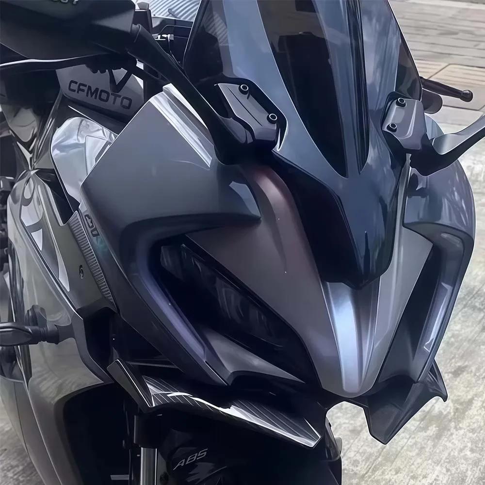 FoR CFMOTO 300SR 250SR Motorcycle 250 SR 300 Front Spoiler Winglets Aerodynamic Wing Spoiler Front Fairing Aero Wing Accessories
