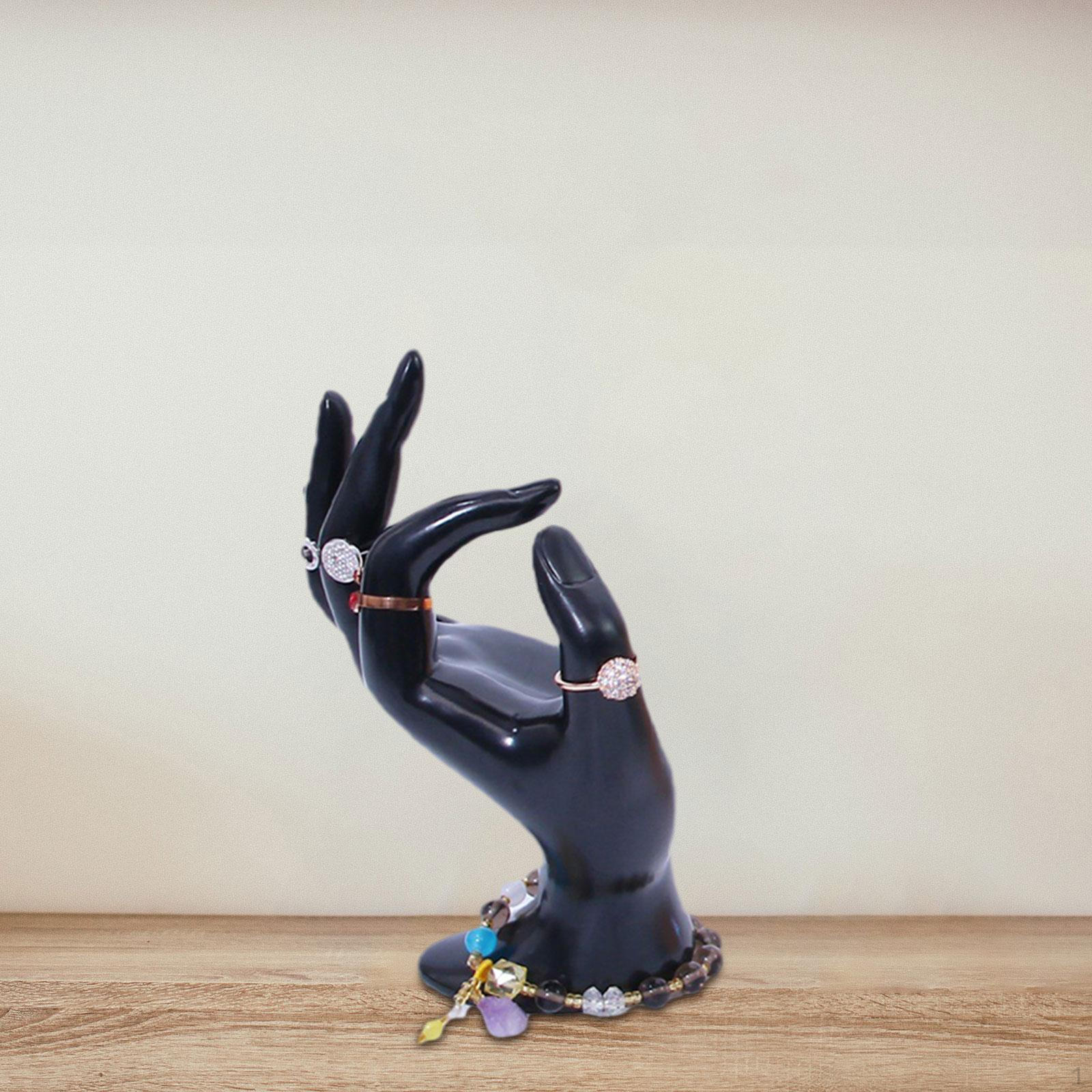 

Элегантная витрина для ювелирных изделий ручной работы для витрин дома и магазина Black