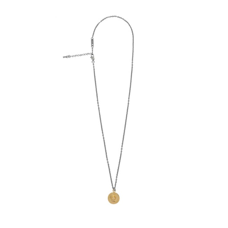 Lesugiatelier Silver Rivet Necklace (Gold)