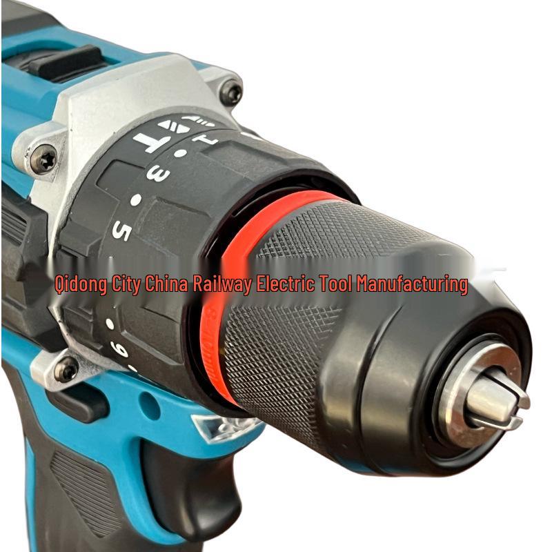 45N High-Power Lithium Electric Drill: Cordless Impact Drill for Fastening and Household Projects