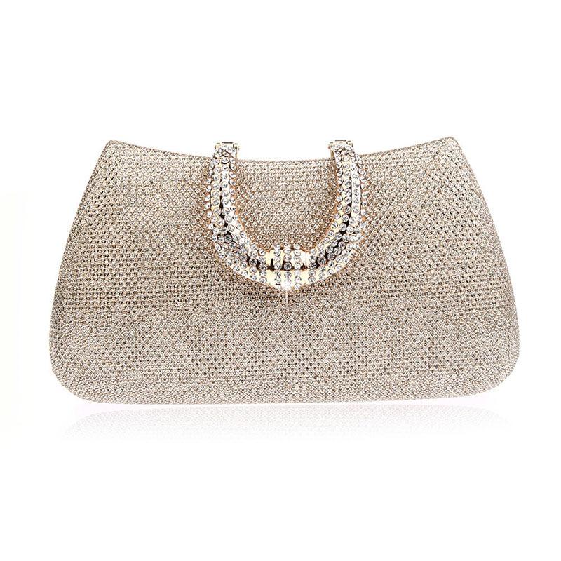 Fashion Celebrity Dinner Bag Sparkling Small Bag Women's 2024 New Style Versatile Chain Bag Single Shoulder Diagonal Straddle