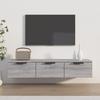 Vidaxl Wandregal, Sonoma-Eiche Grau, 102X30X20 Cm