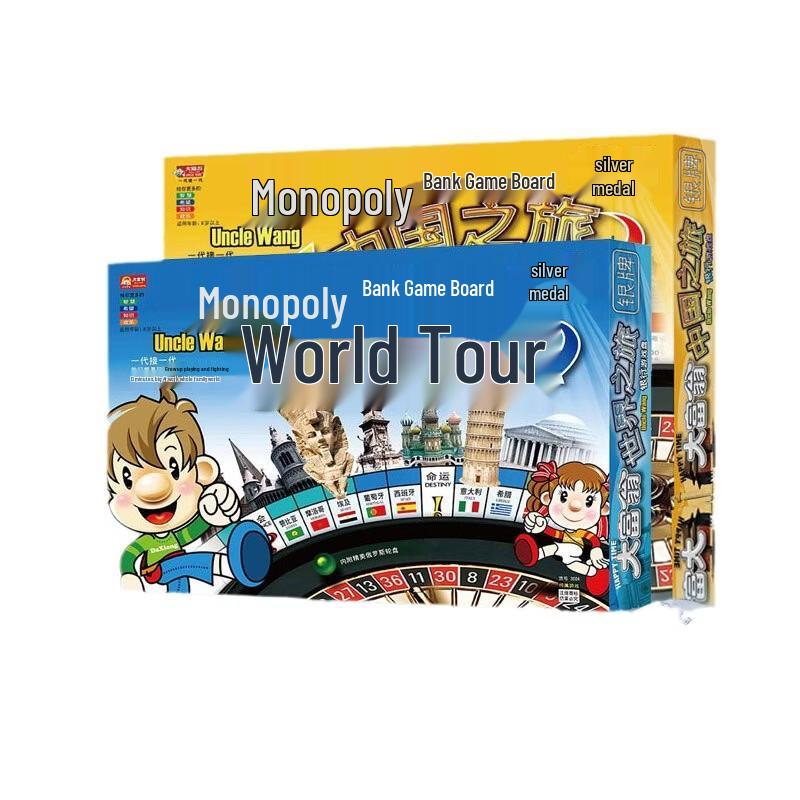 Mussels Silver Q World Tour Deluxe Board Game
