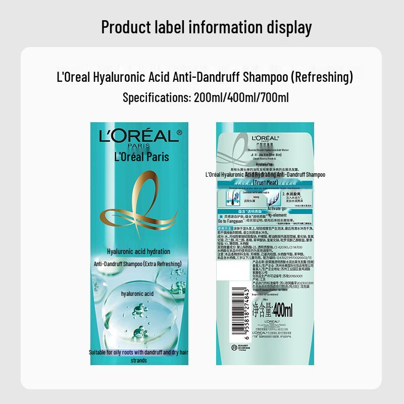 L'Oréal Hyaluronic Acid Hydrating Anti-Dandruff Shampoo