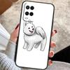 Cartoon Samoyed Dog Case For Oppo A40 A16 A76 A96 A60 A98 A58 A78 A18 A38 A80 A77 A57 A17 A74 A54 A94 A15 A5 Pro
