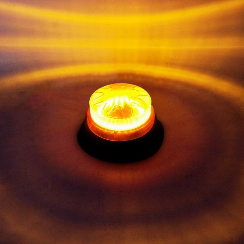 12V-24V Car LED Flashing Strobes Beacon Emergency Warning Light Lamp Ambers