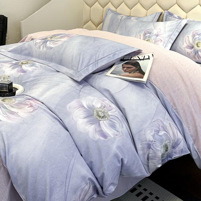 Grace Begonia Love Long-Staple Cotton Bedding Set