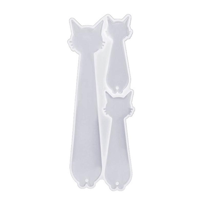 Rectangle Cat Claw Dolphin Silicone Mold DIY Bookmark Resin Mold Jewelry Pendant Mold for DIY Crafts Bookmark Making