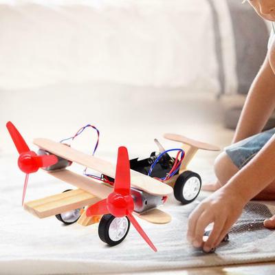 DIY Vědecké Vzdělávací Experimentální Hračky pro Děti Model Elektropoháněného Kluzáku