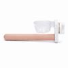 with Feeder Parrot Stand 2 IN 1 Bird Perch Premium Wooden Parrot Perch  Household Use