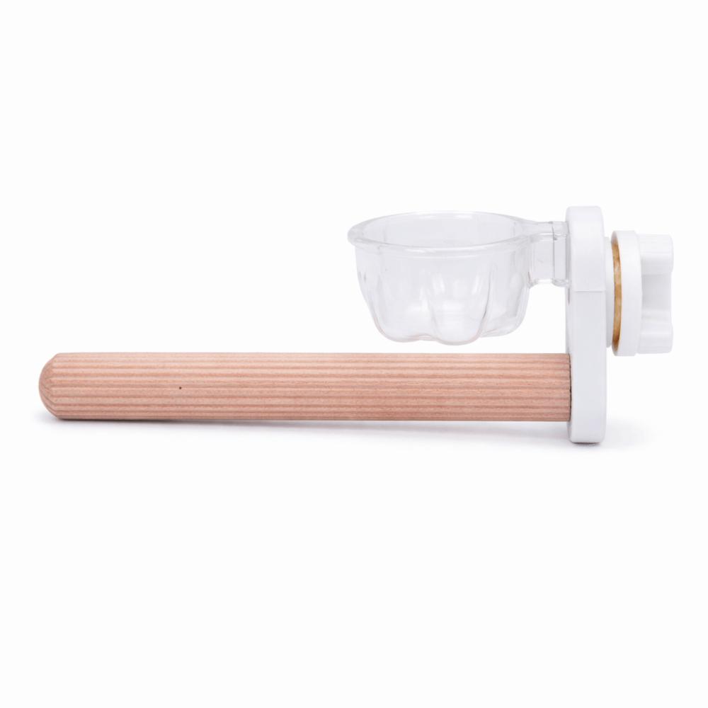 with Feeder Parrot Stand 2 IN 1 Bird Perch Premium Wooden Parrot Perch  Household Use