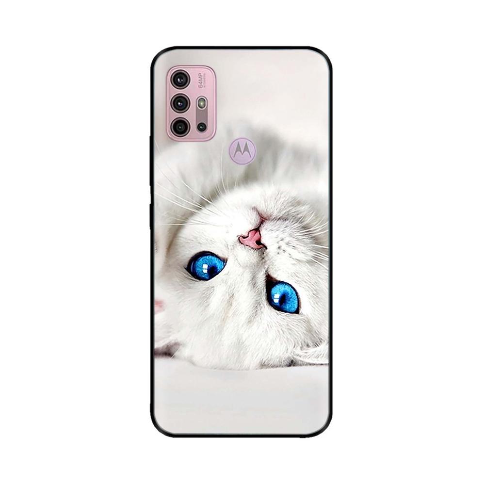 For Moto G30 Case Cool Fashion Pattern Back Cover For Motorola Moto G10 G20 Case for MotoG30 G 30 Bumper Soft TPU Silicone Cover