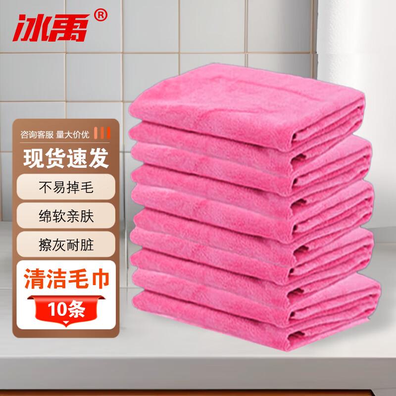 Bingyu 30x60cm Multi-Purpose Cleaning Towels (10 Pack) 30x60cm (10 Pack)