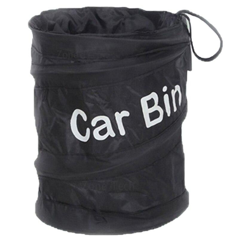 KKJOY Car Trash Portable Vehicle Garbage Can Foldable Pop-up Waterproof Bag Waste Basket Auto Accessories Interior Car Accessory
