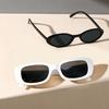 2PCS Women Small Oval Sunglasses Vintage Women's Brand Designer Sun Glasses Fashion UV Protection Shades