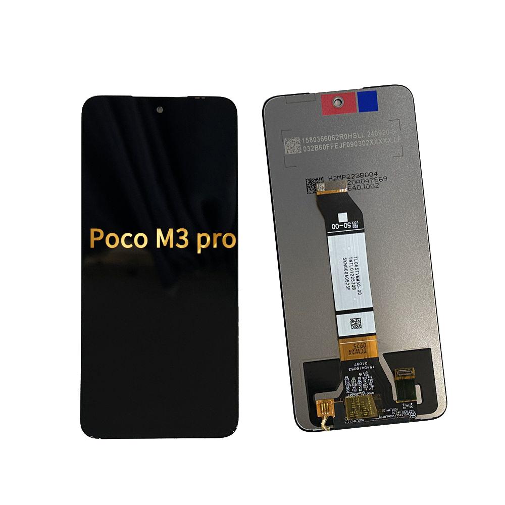 

Полный комплект ЖК-экрана и дигитайзера для Poco M3 pro;черный; + Инструменты