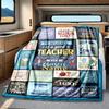 Teacher Appreciation Rv Blanket Cozy Soft Lightweight Allseason Multipurpose Blanket For Travel Camping Picnics Sofas Rvs Beds Living Rooms Suitable