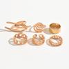 Ring Jewelry Niche High-end Jewelry Accessories Personality Light Luxury Hollow Ring Woman with Personality