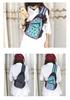 Vielseitiger Mini-Rucksack mit Diamantgittermuster: Multifunktionale Schulter-, Crossbody-, Hüft- und Brusttasche für High-School-Schülerinnen und Frauen.