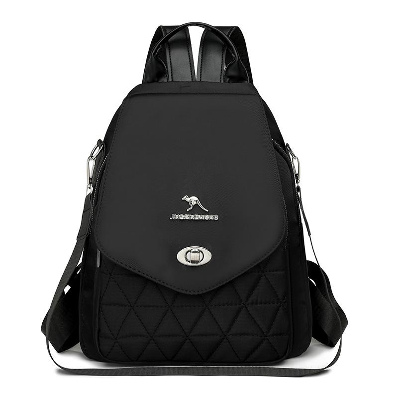 Lightweight Women's Three-Way Travel Backpack - Large Capacity, Casual, Fashionable Mommy Bag