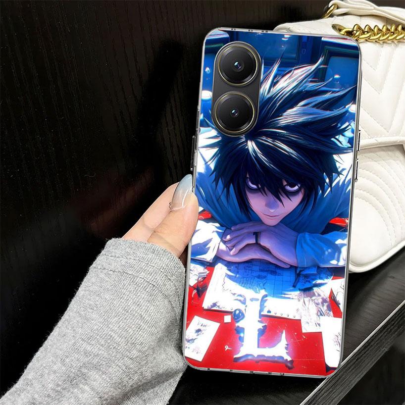 N-Note D-Death L Lawliet Case for Xiaomi Poco X7 F7 Ultra X6 F6 F5 X5 Pro X3 Nfc Phone Cover X4 F4 Gt F3 M6 M5S M3 Silicone Fund