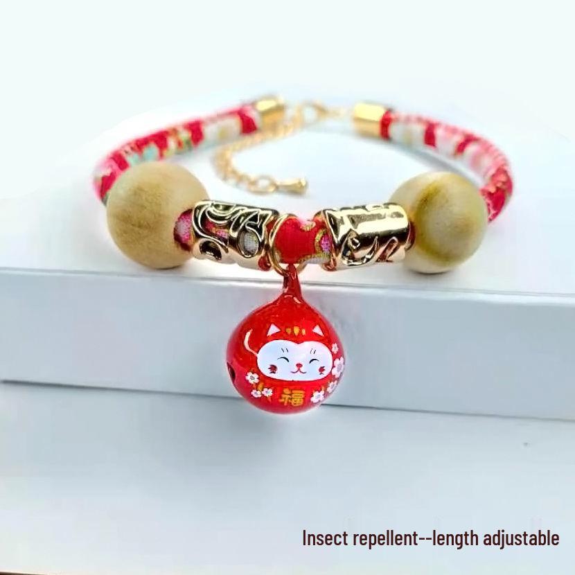 Floh- & Zeckenabwehrhalsband für Katzen & Hunde mit Glocke - Kätzchenzubehör