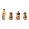 BRIIKPP "Brass Bicycle Valve Conversion Adapter Set of 4, Compatible