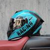 LVS tam yüz kask Casco Moto Capacete motosiklet kaskı yarış kaskı Casque Moto tam yüz Kask downhill DOT