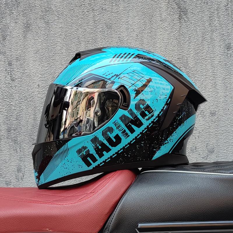LVS tam yüz kask Casco Moto Capacete motosiklet kaskı yarış kaskı Casque Moto tam yüz Kask downhill DOT