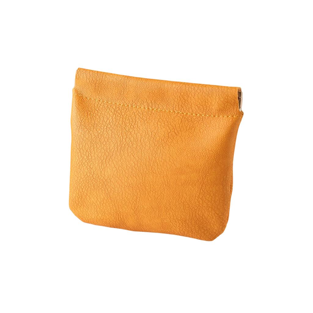 Bolsa de Cosméticos de Bolsillo, Neceser, Bolsa de Cosméticos de Bolsillo de Cuero Sin Cremallera Cierre Automático Portátil para Viaje