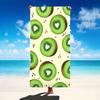 Core Kiwi Fruit Watercolor Print Beach Towel Quick Dry Sandproof Absorbent Towel Outdoor Travel Summer Beach Vacation