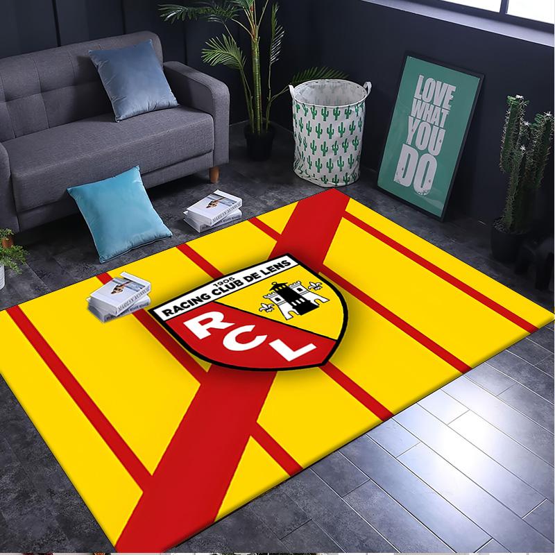1PC rug Racing Club Lens Crest Carpet, Chair Rug,Area Rug for Office Bedroom living rooms bedroom, Doormat decor Christmas fan gifts