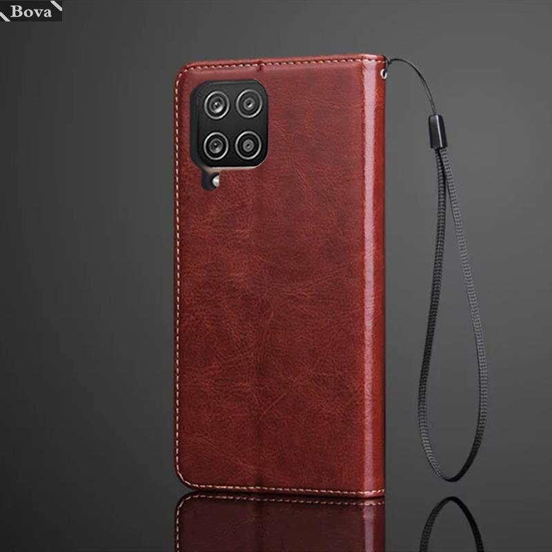 Card Holder Cover Case for Samsung Galaxy M33 Pu Leather Flip Cover M33 Retro Wallet Phone Fitted Case Business Fundas Coque