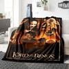 1pc Lord of the Rings Return of the King Flannel Blanket Soft Warm Throw for Home, Office, Travel, All-Season Cozy Bedding Gift L1448