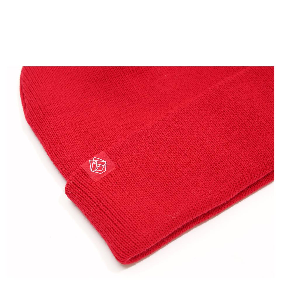 Taimseullib Heartbeat Label Beanie Red Tnr06610