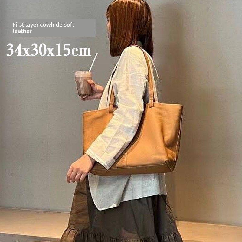 [Clearance Special Offer] First Layer Cowhide Women Bag Genuine Leather Bag Skeleton-Skin