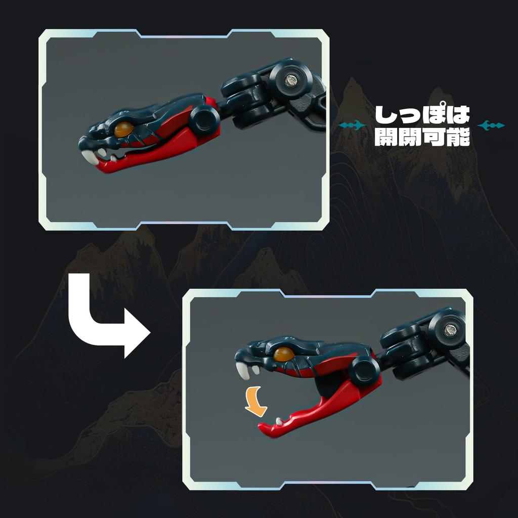 52TOYS BEASTBOX INFINITY Series IB-08 [Genbu] Transforming Toy Figure, Cube to Divine Beast Genbu, Pre-painted, Highly Articulated Action Figure,