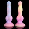 Mixed Color Luminous Alien Harem Anal Plug Collection Adult Sex Toy SM Female Masturbator Dildo