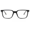 Clip On SqUare Black SmartbUy collectiOn Briggs With Clip On U 0302 24m fashiOn Unisex Eyeglasses
