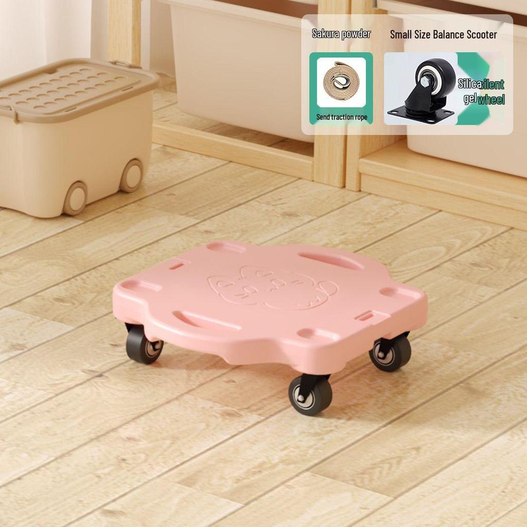 Children's Sensory Balance Board: Anti-Rollover Kindergarten Scooter for Indoor and Outdoor Play